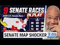 9 Senate Races Are Now In Play 2026 Midterm Election Forecast The TEC Show