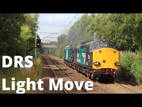 DRS 37069 Thrashing Through Holytown dragging a 68 18/08/21