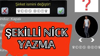 CARGO SİMULATOR 2021 VE 2019: TÜRKİYE'DE ŞEKİLLİ NİCK YAZMA