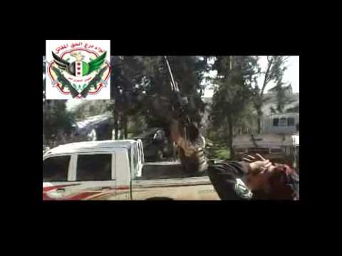 التصدي للطيران الحربي على جبهة مورك في ريف حماة من قبل لواء سيف الحق بالاشتراك مع لواء درع الحق المقاتل