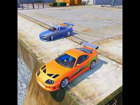 SUPRA MK4 vs R34!! 😱​​ #toyota #lamborghini #nissan #automobile #cars