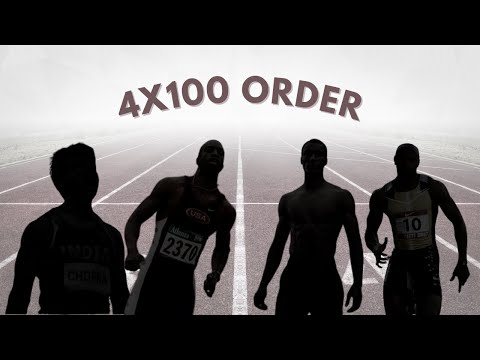 How to ORDER a 4x100 Relay Squad