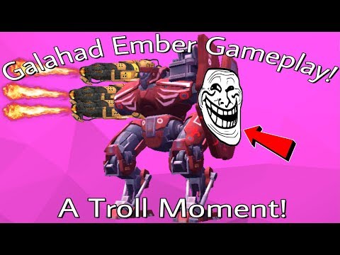 War Robots - Galahad Ember Gameplay