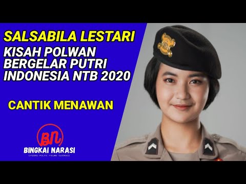 Salsabila Lestari - Polwan Cantik Bergelar Putri Indonesia NTB 2020