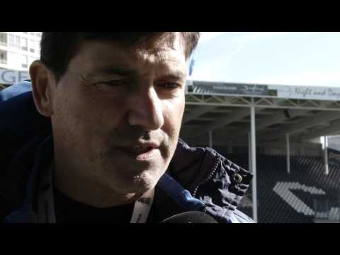 Felice Mazzu après KV Mechelen - R.Charleroi  S.C.