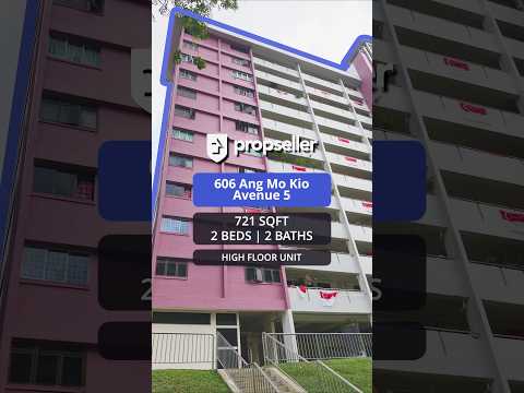 606 Ang Mo Kio Avenue 5, 606 Ang Mo Kio Avenue 5, 2 Bedrooms, 721 sqft, HDB Flat For Sale, by Elaine Wong, 500235025 - PropertyGuru.com.sg