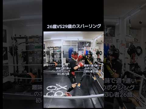 ボクシング初心者同士のスパーリング ハイライト