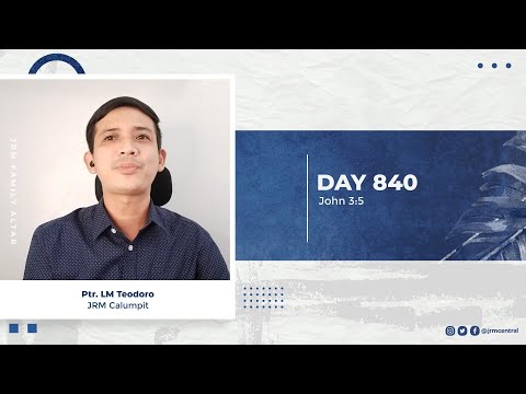 DAY 840 of #JRMFamilyAltar