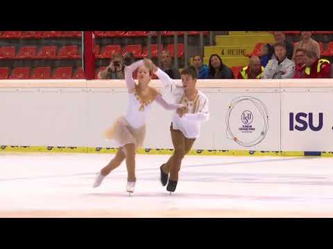 Huber Corinna Huber Patrik Austria | ISU Grand Prix (Junior) 2018 Linz | Free dance (ice dance)