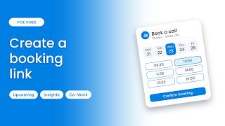 How to Create a Booking Link So Clients Can Book You