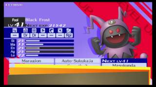 Persona 4 Golden  - 185 Empress 6 Black Frost with Auto Sukukaja