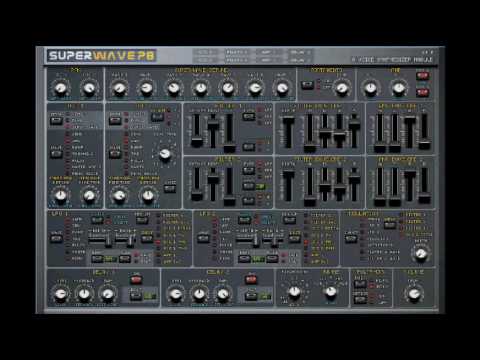 SUPERWAVE P8 by superwave synths