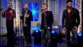 Boyzone performing &#39;Gave It All Away&#39; on This Morning - 2nd March 2010