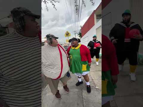 La chilindrina y el chavo son novios ❤️ #losgemelospantera #monterrey #humor #chavodelocho