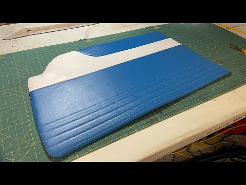 How To Building Hot Rod Door Panels Interior Upholstery from Scratch 1954 Ford Crestline Sunliner