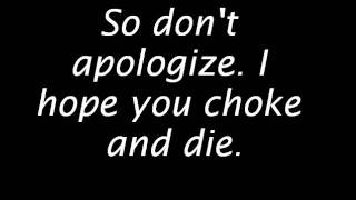 Brand new Seventy times 7 lyrics.