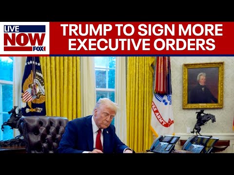 Video | News Today: President Trump signs new Executive Orders in White House Oval Office