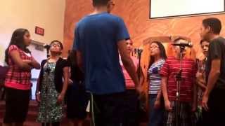 Jrs. Choir at Grace Worship Center - Hello, my name is...