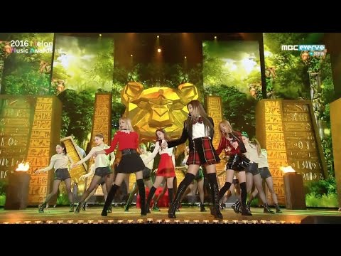 BLACKPINK - '휘파람(WHISTLE)' + '불장난 (PLAYING WITH FIRE)' in 2016 MELON MUSIC AWARDS