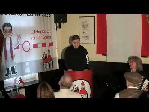 Flüstersitzung 06 -Greta Görtz Büttenrede