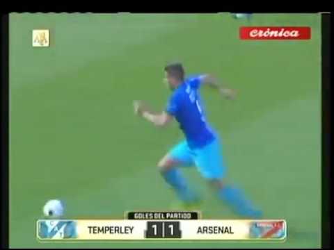 Temperley 1 - Arsenal 1 - Primera División - Fecha 3