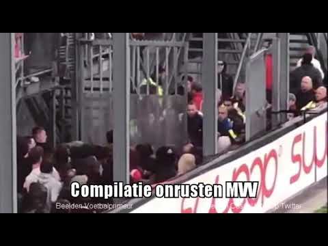MVV fans op de vuist met Stewards FC Utrecht  27-9-2018