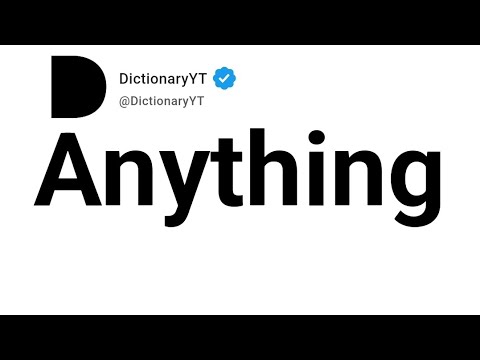 Anything Thesaurus