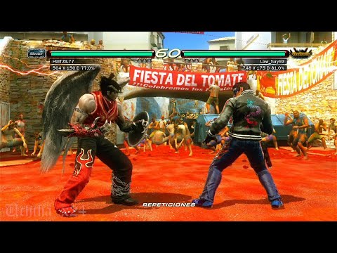 L 74_6 Devil Jin (HUITZIL77) vs (Law_fury93) Law - Tekken 6 ( Uchiha x24) PS3 Online