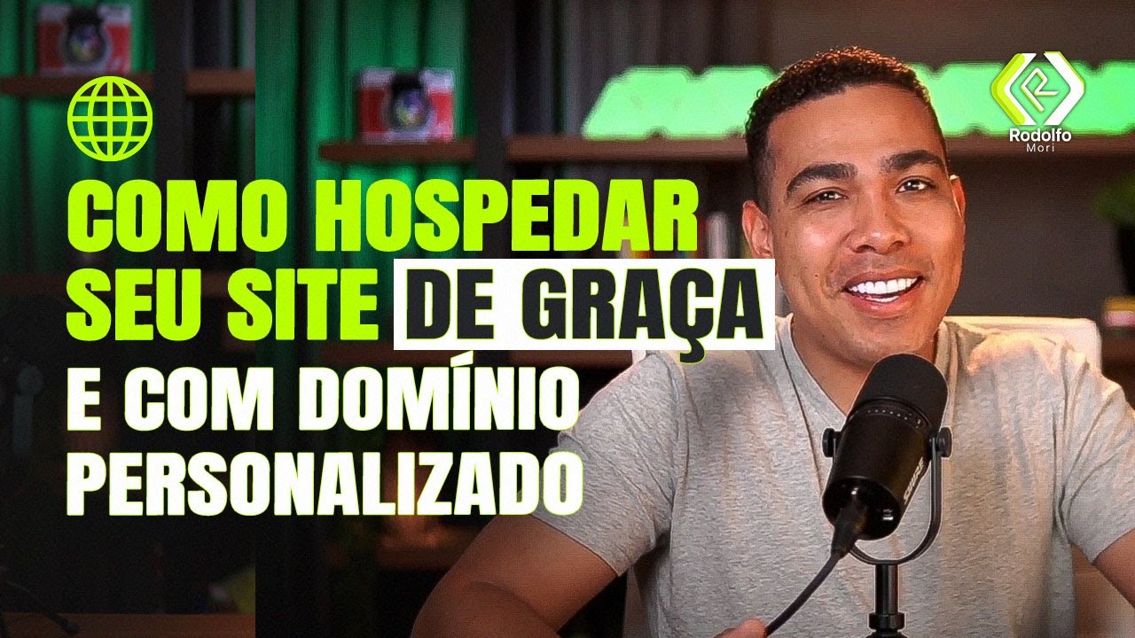Como hospedar seu site DE GRAÇA e com DOMÍNIO PERSONALIZADO