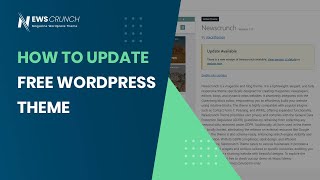 How to Update Newscrunch WordPress Themes