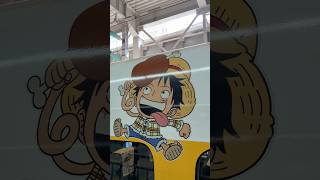 新幹線がワンピースすぎた #博多駅 #JR九州