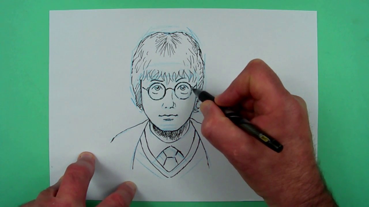 Wie zeichnet man Harry Potter Zeichnen für Kinder