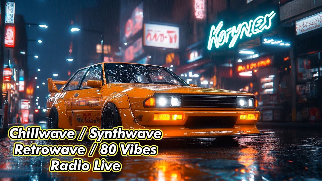Korynex Radio Live - Synthwave / Chillwave / Retrowave / 80s Vibes / Cyberpunk Music