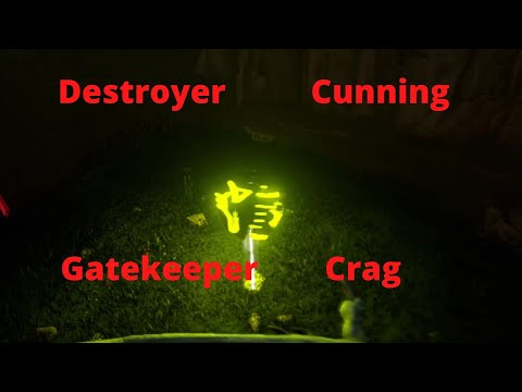 Valguero Artifact of Destroyer, Crag, Cunning, Gatekeeper