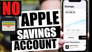 Apple Savings Account Not Showing Up?