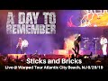 A Day to Remember - Sticks & Bricks LIVE @ Warped Tour 25th Atlantic City NJ 2019