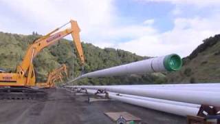 preview picture of video 'KUPE Gas Project Spoolbase Part 1 of 2'