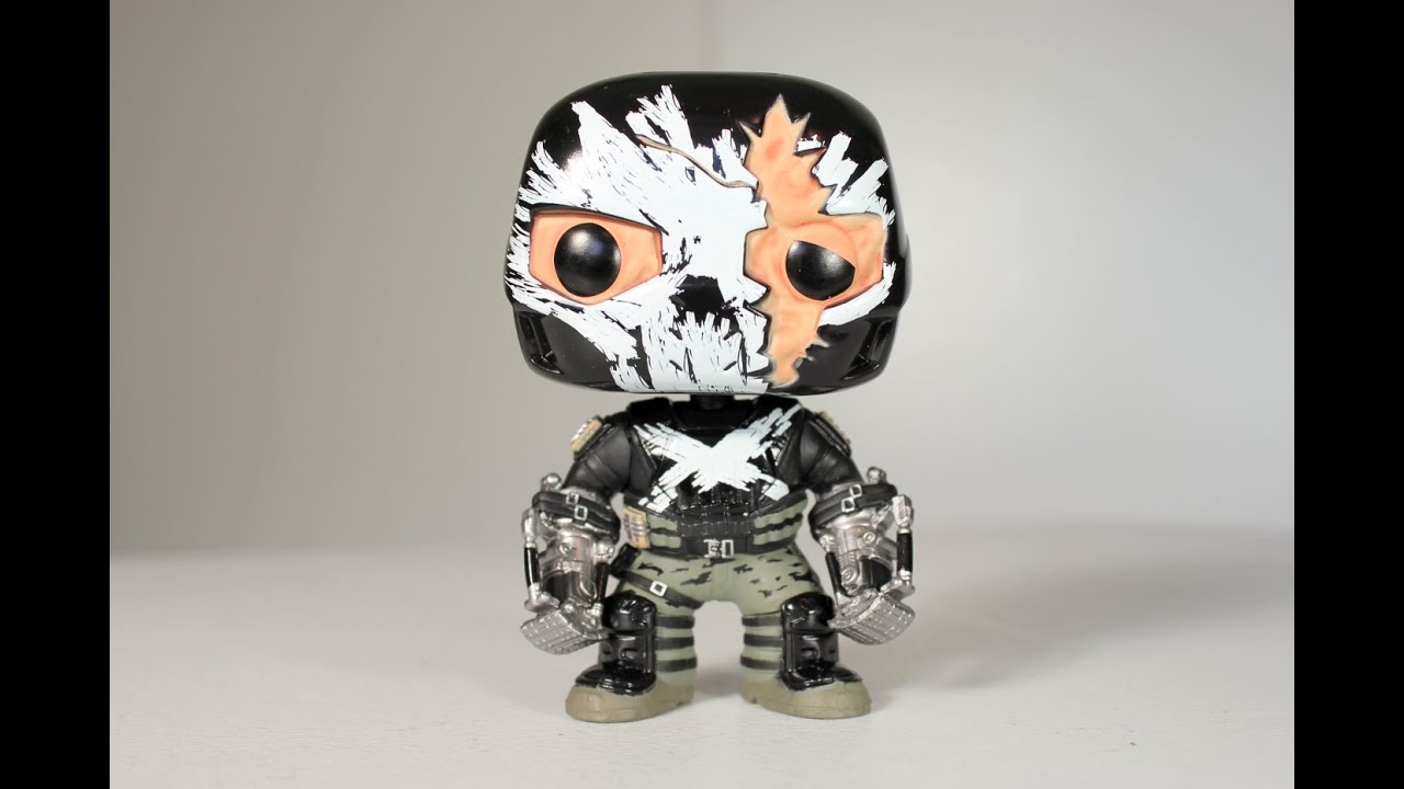 Marvel Battle Damaged CROSSBONES Funko Pop review