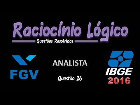 IBGE/2016 - Analista - Questão 26
