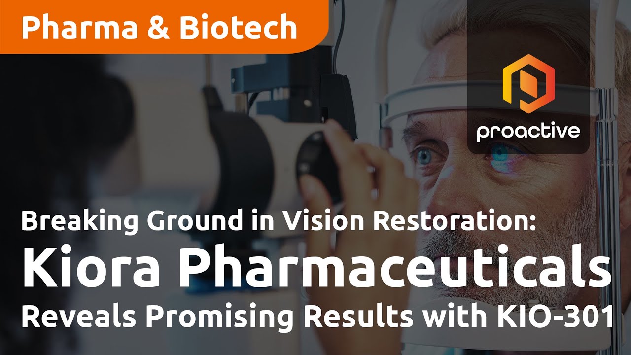 Breaking Ground in Vision Restoration: Kiora Pharmaceuticals Reveals Promising Results with KIO-301