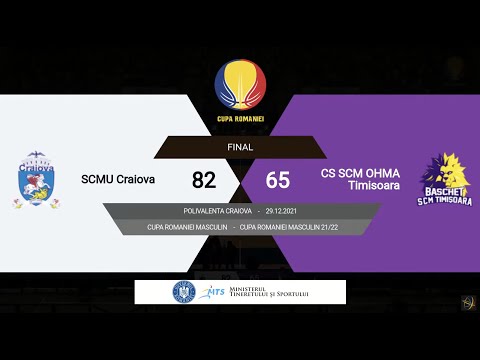 CRBM 2021-2022: SCM U Craiova - SCM OHMA Timișoara