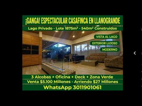 Venta de Casa Finca en Llanogrande Rionegro en Antioquia 