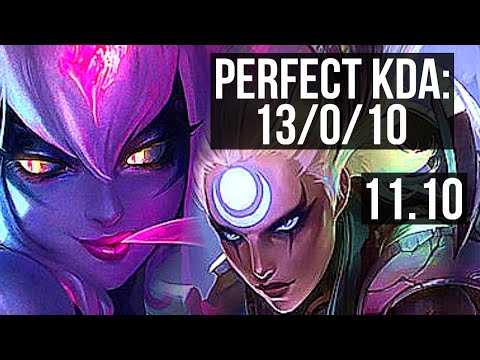 EVELYNN vs DIANA (JUNGLE) | 13/0/10, Legendary, 65% winrate | EUW Grandmaster | v11.10