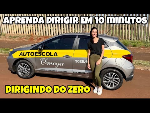DRIVING SCHOOL LEARN TO DRIVE IN 10 MINUTES STARTING FROM SCRATCH, PEDALS, STOPPING, STARTING, CU...