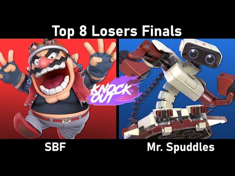 Knock Out 5 - SBF vs Mr. Spuddles  - Top 8 Losers Finals [NO AUDIO]
