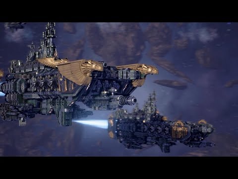 Dark Angels vs Imperial Navy, Heroic Difficulty + Elite Mode 700 points - Battlefleet Gothic Armada