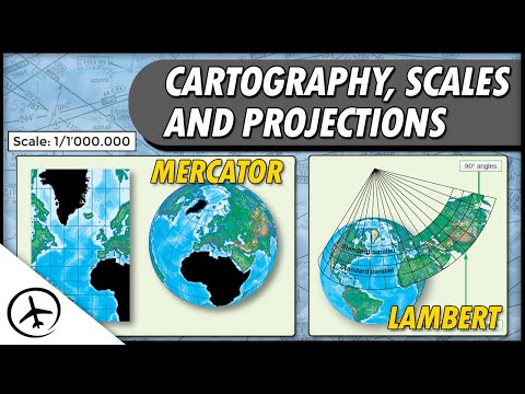 Cartography, Projections and Scales