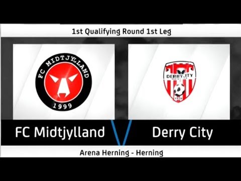 HIGHLIGHTS: FC Midtjylland 6-1 Derry City