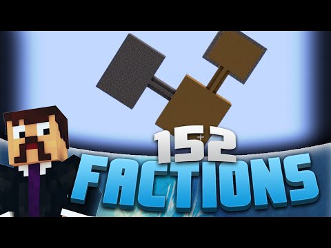 Minecraft Factions #152 - Huge Floating Base! (Minecraft Raiding)