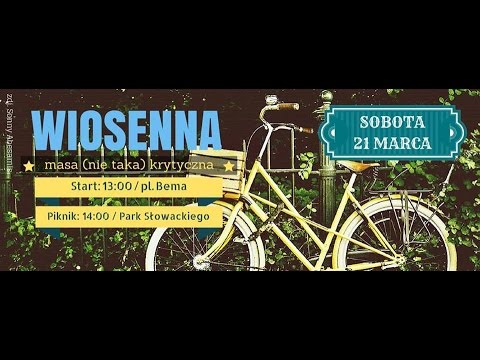 wroclawska wiosenna masa krytyczna 21 03 2015